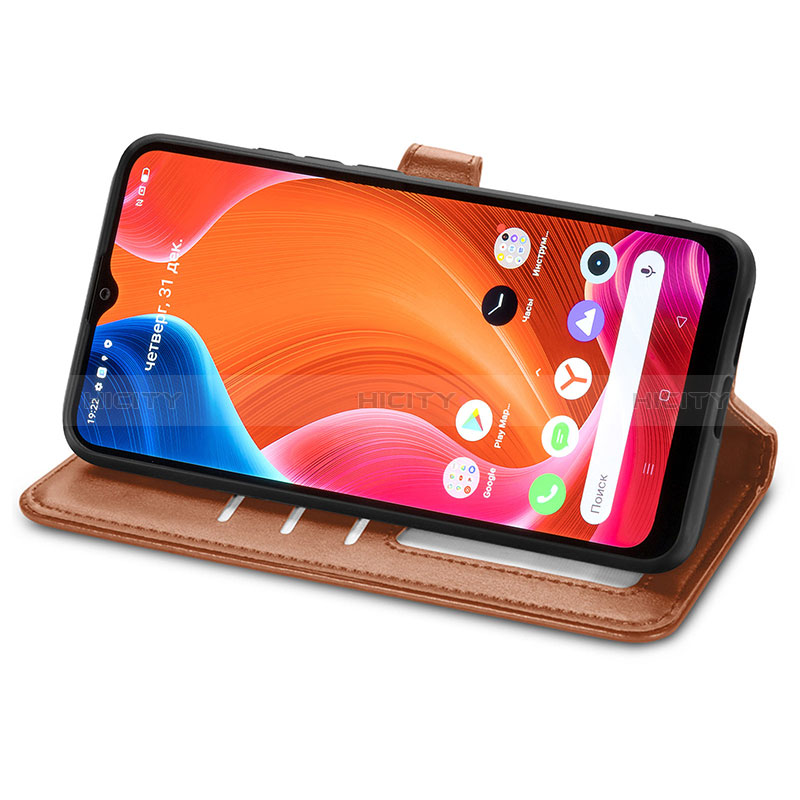 Handytasche Stand Schutzhülle Flip Leder Hülle S05D für Realme C11 (2021)