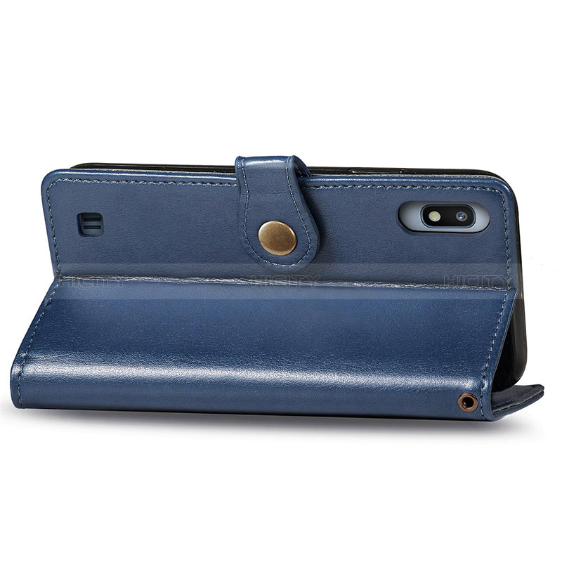 Handytasche Stand Schutzhülle Flip Leder Hülle S05D für Samsung Galaxy A10