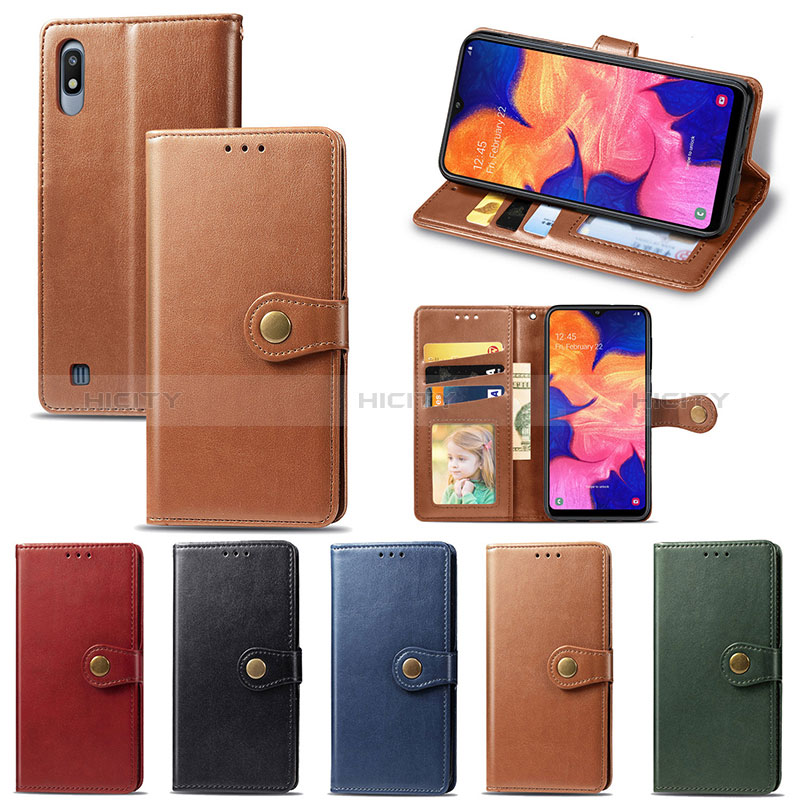 Handytasche Stand Schutzhülle Flip Leder Hülle S05D für Samsung Galaxy A10