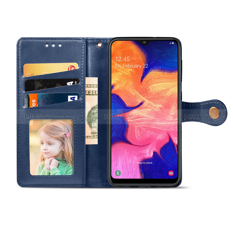 Handytasche Stand Schutzhülle Flip Leder Hülle S05D für Samsung Galaxy A10