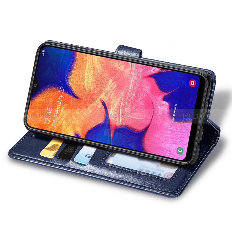 Handytasche Stand Schutzhülle Flip Leder Hülle S05D für Samsung Galaxy A10