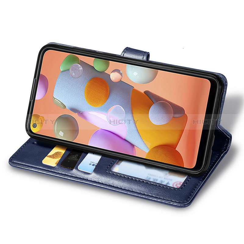 Handytasche Stand Schutzhülle Flip Leder Hülle S05D für Samsung Galaxy A11