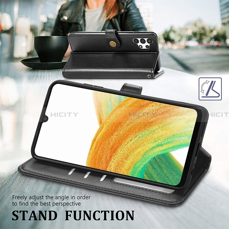 Handytasche Stand Schutzhülle Flip Leder Hülle S05D für Samsung Galaxy A13 4G