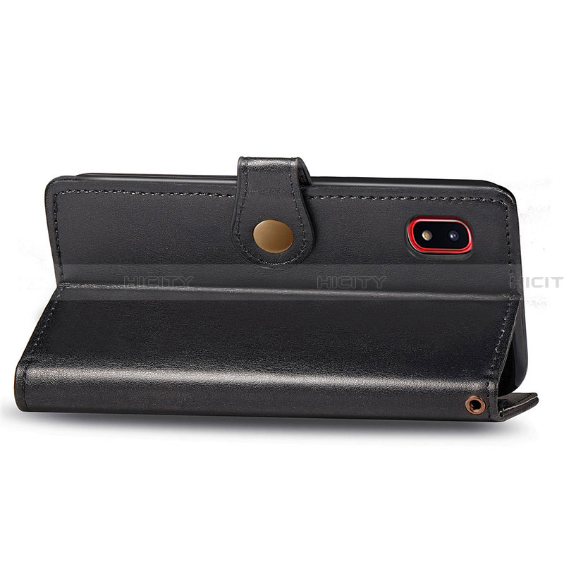 Handytasche Stand Schutzhülle Flip Leder Hülle S05D für Samsung Galaxy A20 SC-02M SCV46 groß