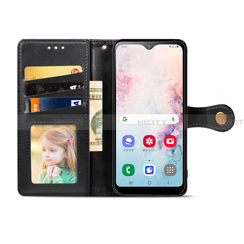 Handytasche Stand Schutzhülle Flip Leder Hülle S05D für Samsung Galaxy A20 SC-02M SCV46 groß