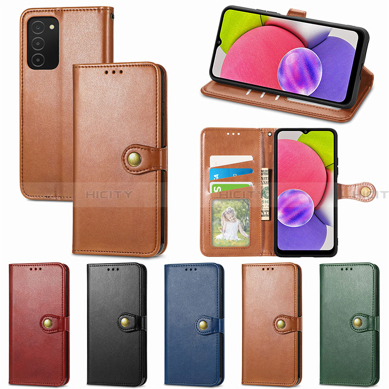 Handytasche Stand Schutzhülle Flip Leder Hülle S05D für Samsung Galaxy F02S SM-E025F groß