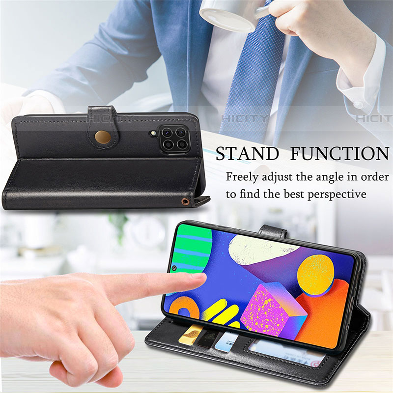 Handytasche Stand Schutzhülle Flip Leder Hülle S05D für Samsung Galaxy F62 5G