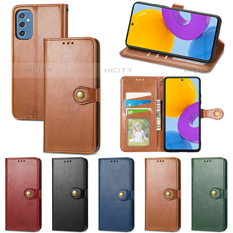 Handytasche Stand Schutzhülle Flip Leder Hülle S05D für Samsung Galaxy M52 5G groß