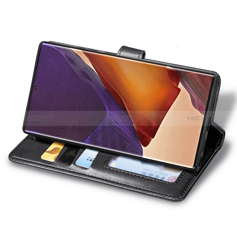 Handytasche Stand Schutzhülle Flip Leder Hülle S05D für Samsung Galaxy Note 20 Ultra 5G groß