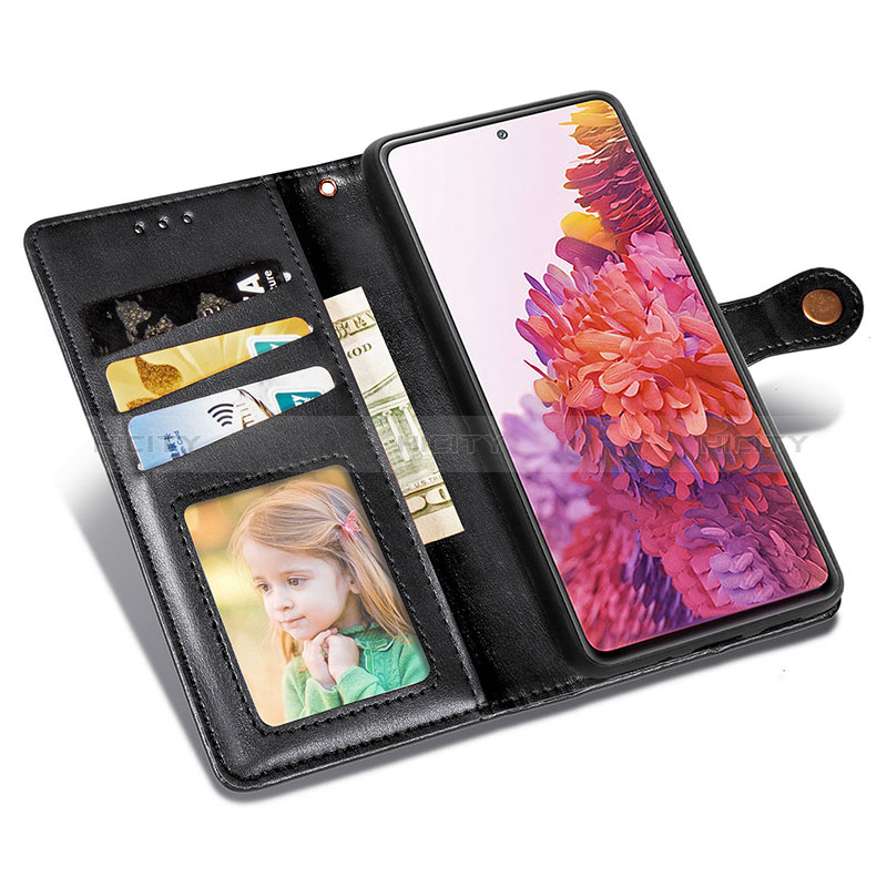 Handytasche Stand Schutzhülle Flip Leder Hülle S05D für Samsung Galaxy S20 FE 5G groß