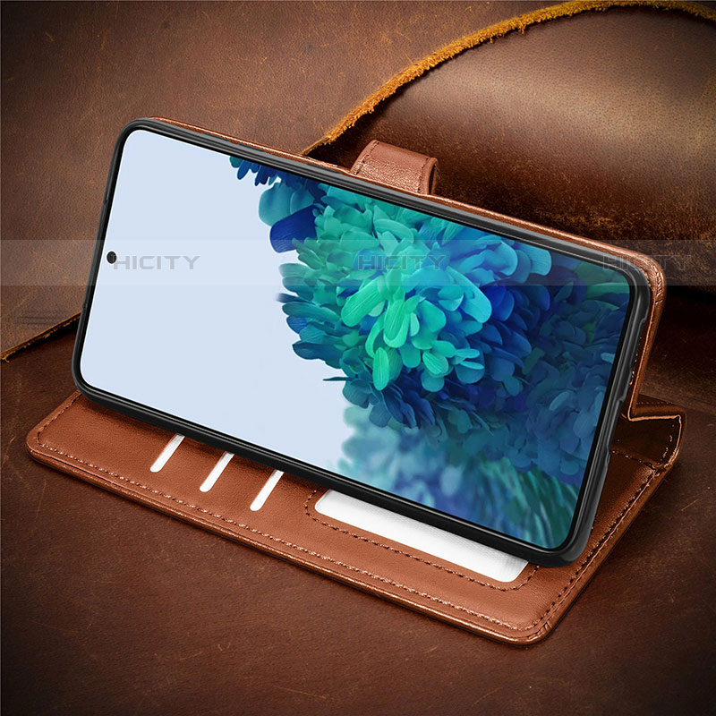 Handytasche Stand Schutzhülle Flip Leder Hülle S05D für Samsung Galaxy S21 Plus 5G