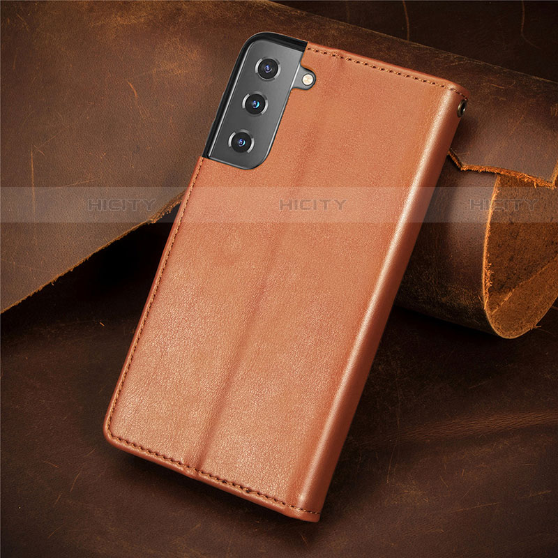 Handytasche Stand Schutzhülle Flip Leder Hülle S05D für Samsung Galaxy S21 Plus 5G