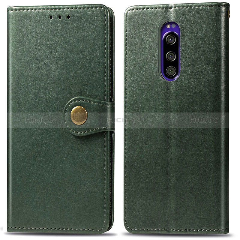 Handytasche Stand Schutzhülle Flip Leder Hülle S05D für Sony Xperia 1