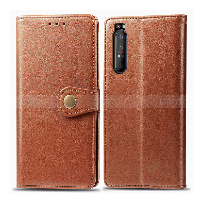 Handytasche Stand Schutzhülle Flip Leder Hülle S05D für Sony Xperia 1 II