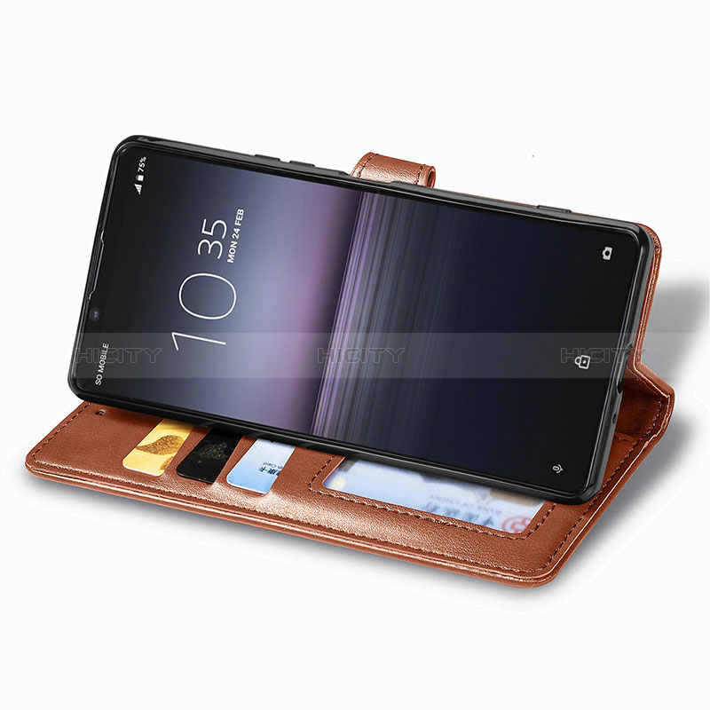 Handytasche Stand Schutzhülle Flip Leder Hülle S05D für Sony Xperia 1 II