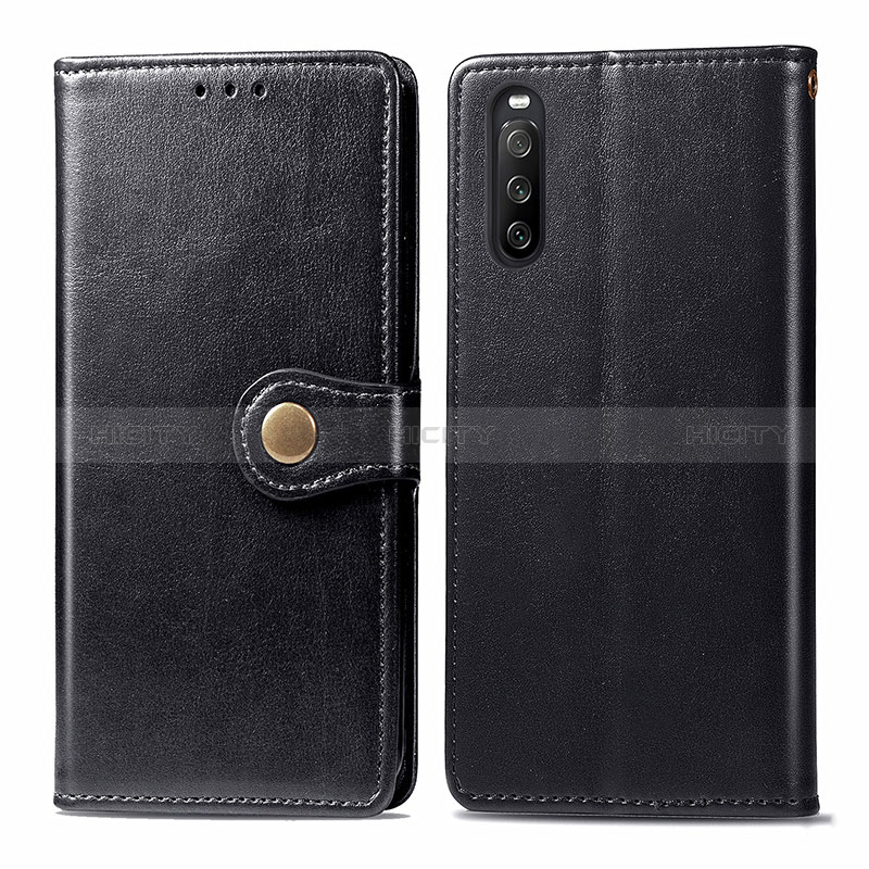 Handytasche Stand Schutzhülle Flip Leder Hülle S05D für Sony Xperia 10 III SOG04