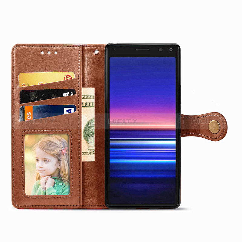 Handytasche Stand Schutzhülle Flip Leder Hülle S05D für Sony Xperia 8