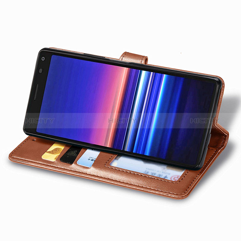 Handytasche Stand Schutzhülle Flip Leder Hülle S05D für Sony Xperia 8