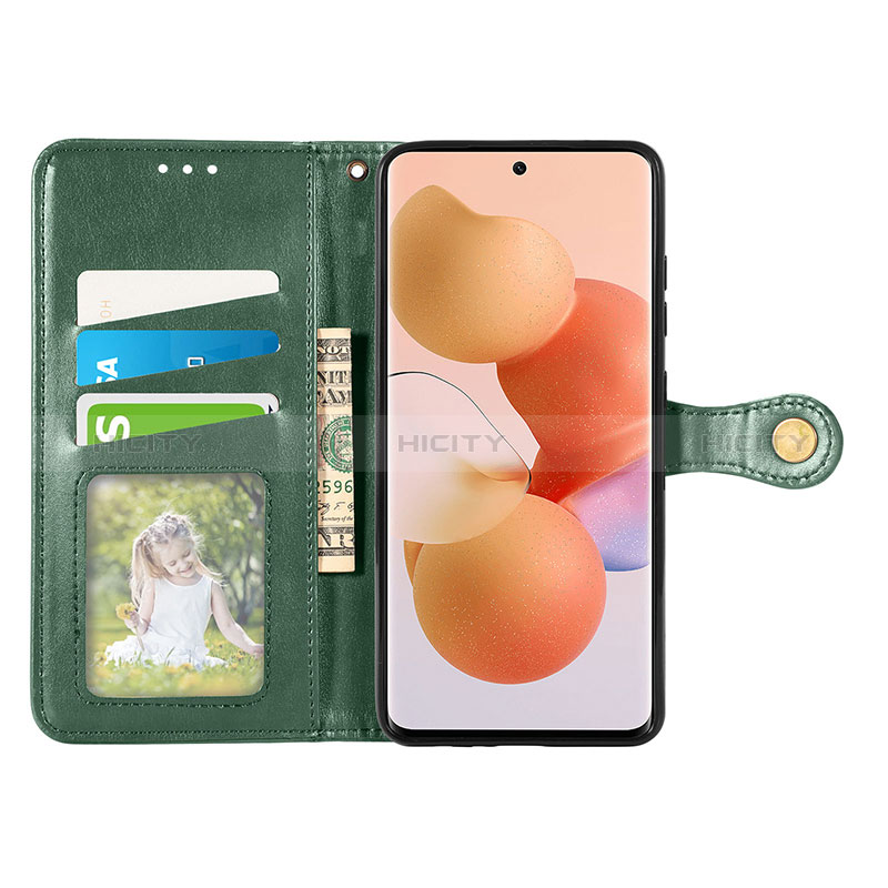 Handytasche Stand Schutzhülle Flip Leder Hülle S05D für Xiaomi Civi 1S 5G groß