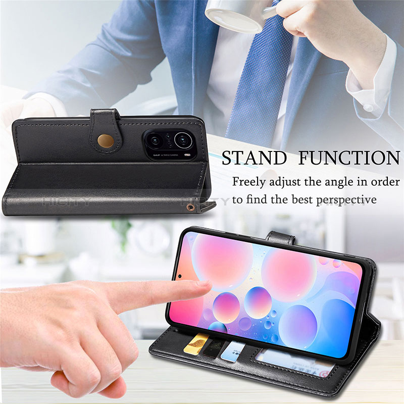 Handytasche Stand Schutzhülle Flip Leder Hülle S05D für Xiaomi Mi 11X 5G groß