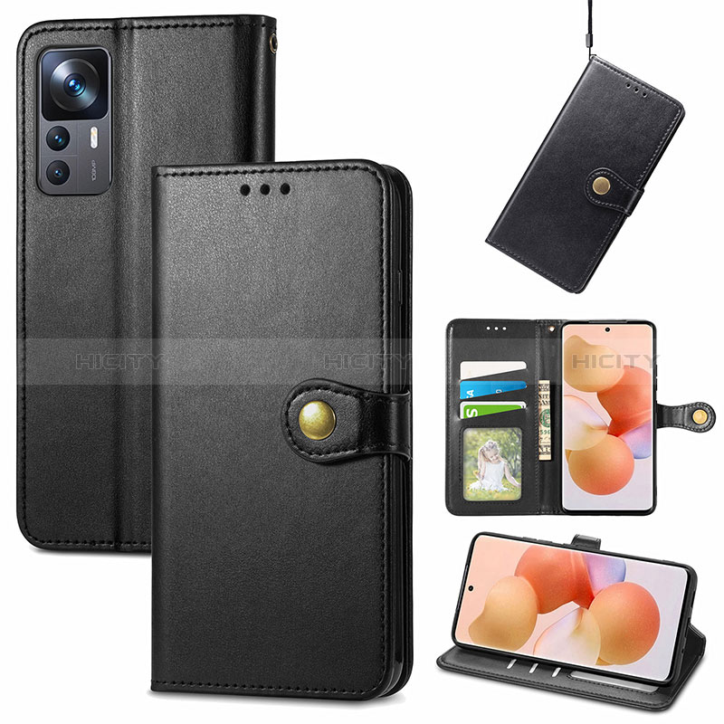 Handytasche Stand Schutzhülle Flip Leder Hülle S05D für Xiaomi Mi 12T 5G groß