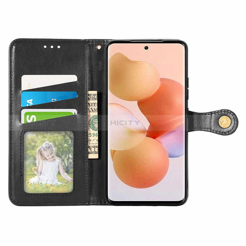 Handytasche Stand Schutzhülle Flip Leder Hülle S05D für Xiaomi Mi 12T 5G groß