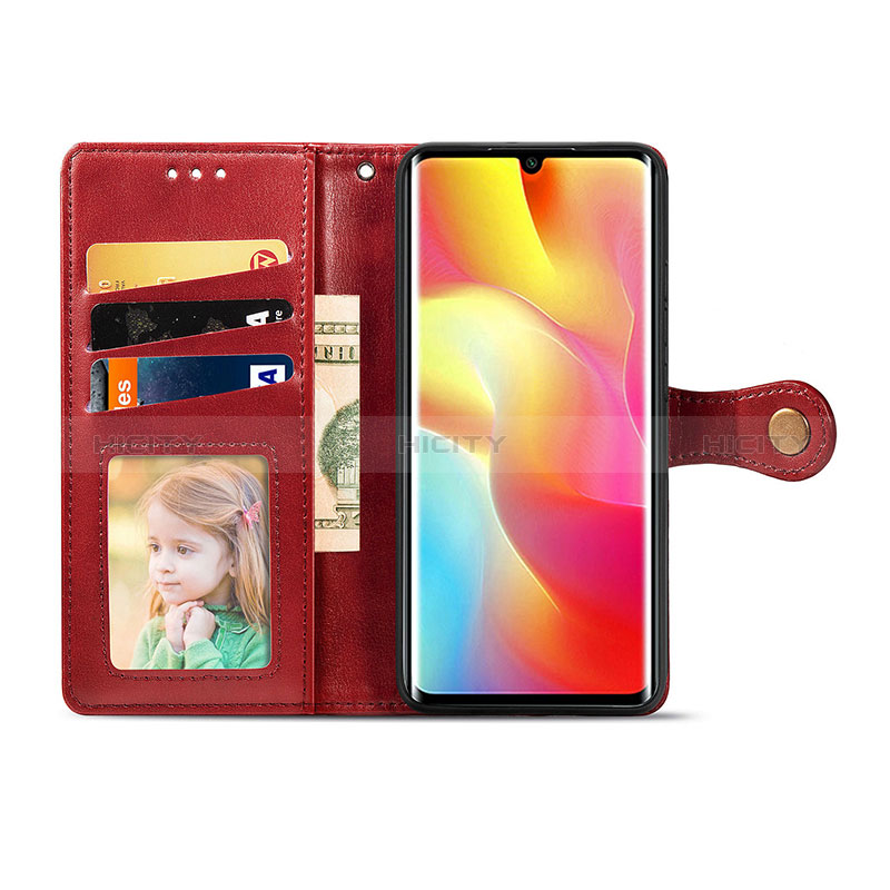 Handytasche Stand Schutzhülle Flip Leder Hülle S05D für Xiaomi Mi Note 10 Lite groß