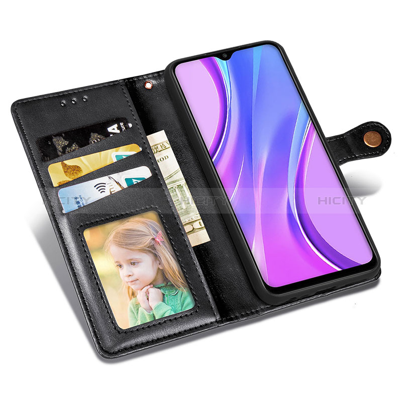 Handytasche Stand Schutzhülle Flip Leder Hülle S05D für Xiaomi Poco M2 groß