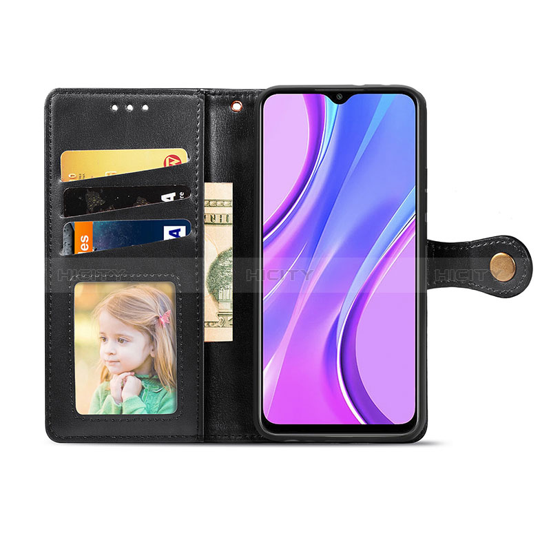 Handytasche Stand Schutzhülle Flip Leder Hülle S05D für Xiaomi Poco M2 groß