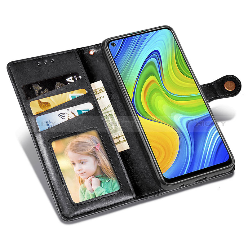 Handytasche Stand Schutzhülle Flip Leder Hülle S05D für Xiaomi Redmi 10X 4G