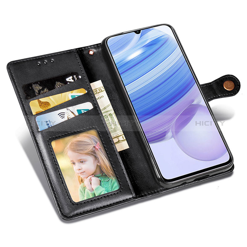 Handytasche Stand Schutzhülle Flip Leder Hülle S05D für Xiaomi Redmi 10X 5G groß