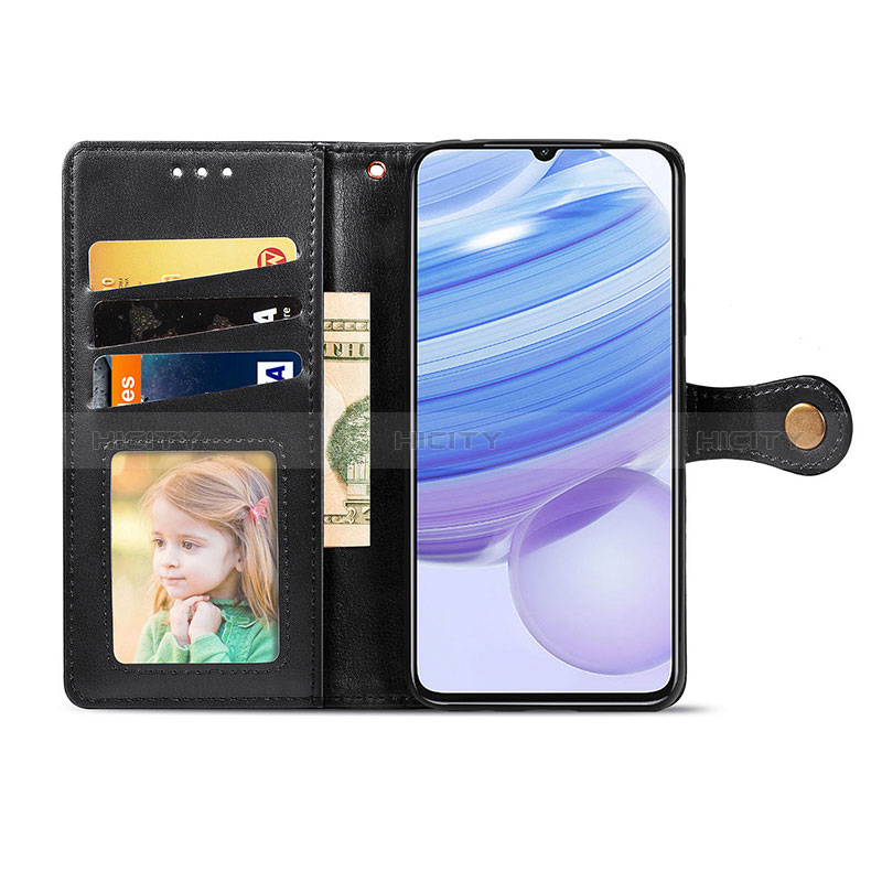 Handytasche Stand Schutzhülle Flip Leder Hülle S05D für Xiaomi Redmi 10X 5G groß