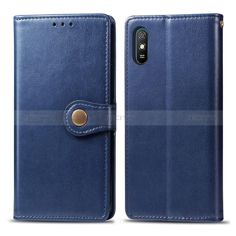 Handytasche Stand Schutzhülle Flip Leder Hülle S05D für Xiaomi Redmi 9AT groß