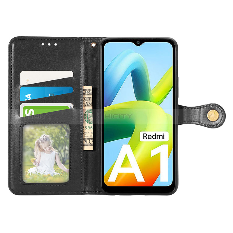 Handytasche Stand Schutzhülle Flip Leder Hülle S05D für Xiaomi Redmi A2