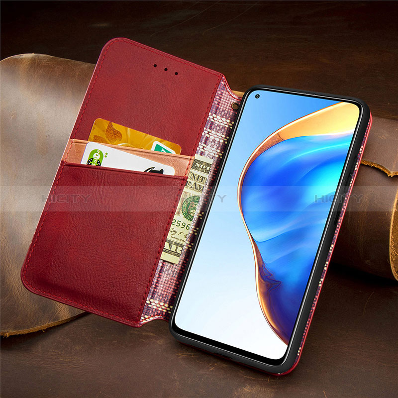 Handytasche Stand Schutzhülle Flip Leder Hülle S05D für Xiaomi Redmi K30S 5G groß