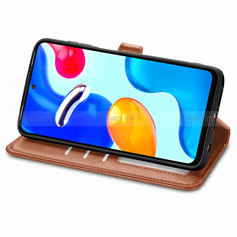 Handytasche Stand Schutzhülle Flip Leder Hülle S05D für Xiaomi Redmi Note 11 4G (2022)