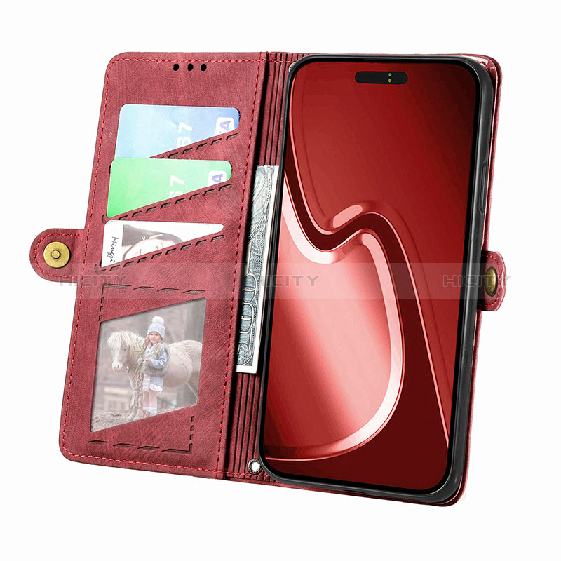 Handytasche Stand Schutzhülle Flip Leder Hülle S06D für Apple iPhone 13 Pro