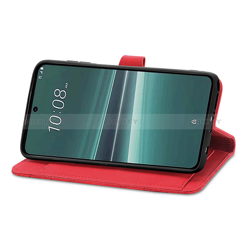 Handytasche Stand Schutzhülle Flip Leder Hülle S06D für HTC U23 Pro 5G