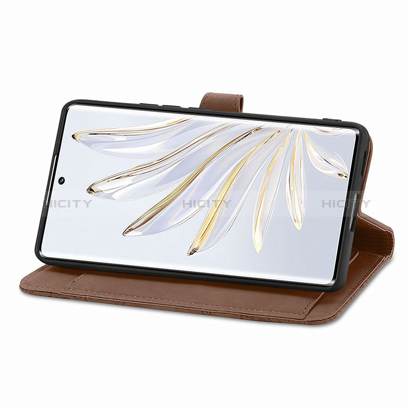 Handytasche Stand Schutzhülle Flip Leder Hülle S06D für Huawei Honor 70 5G