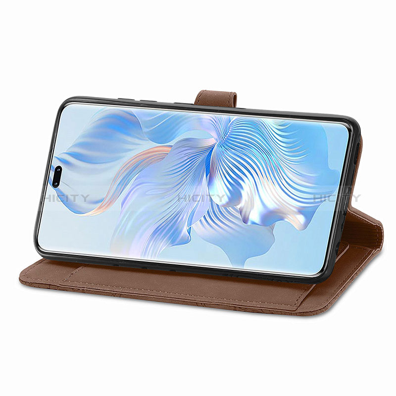 Handytasche Stand Schutzhülle Flip Leder Hülle S06D für Huawei Honor 80 Pro 5G