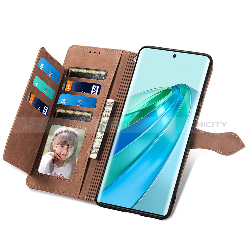 Handytasche Stand Schutzhülle Flip Leder Hülle S06D für Huawei Honor Magic5 Lite 5G