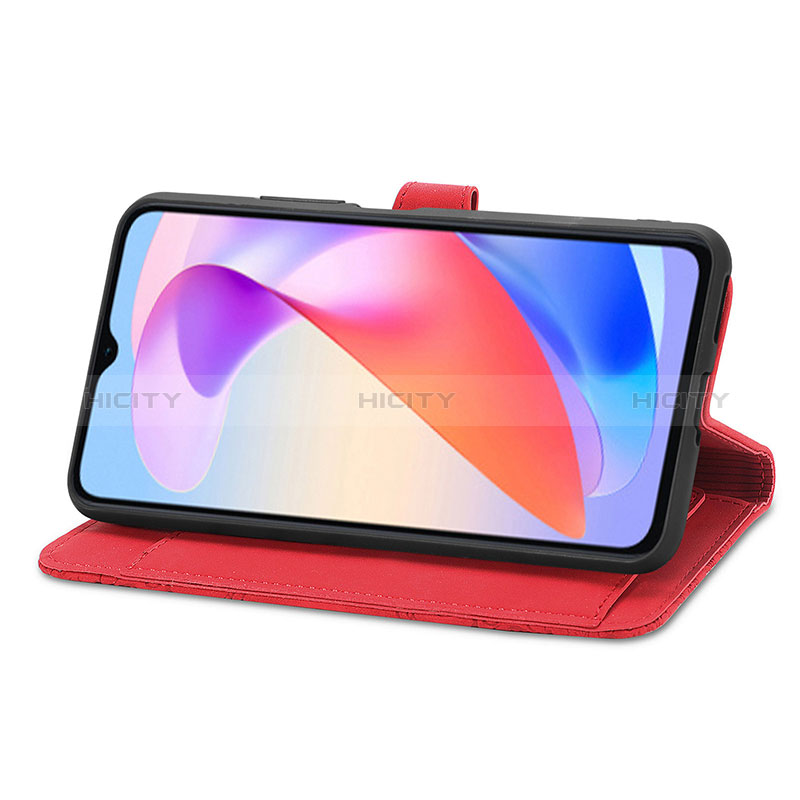 Handytasche Stand Schutzhülle Flip Leder Hülle S06D für Huawei Honor X6a groß