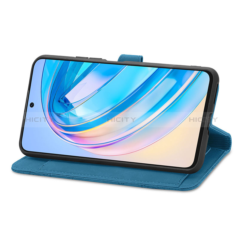 Handytasche Stand Schutzhülle Flip Leder Hülle S06D für Huawei Honor X8a 4G