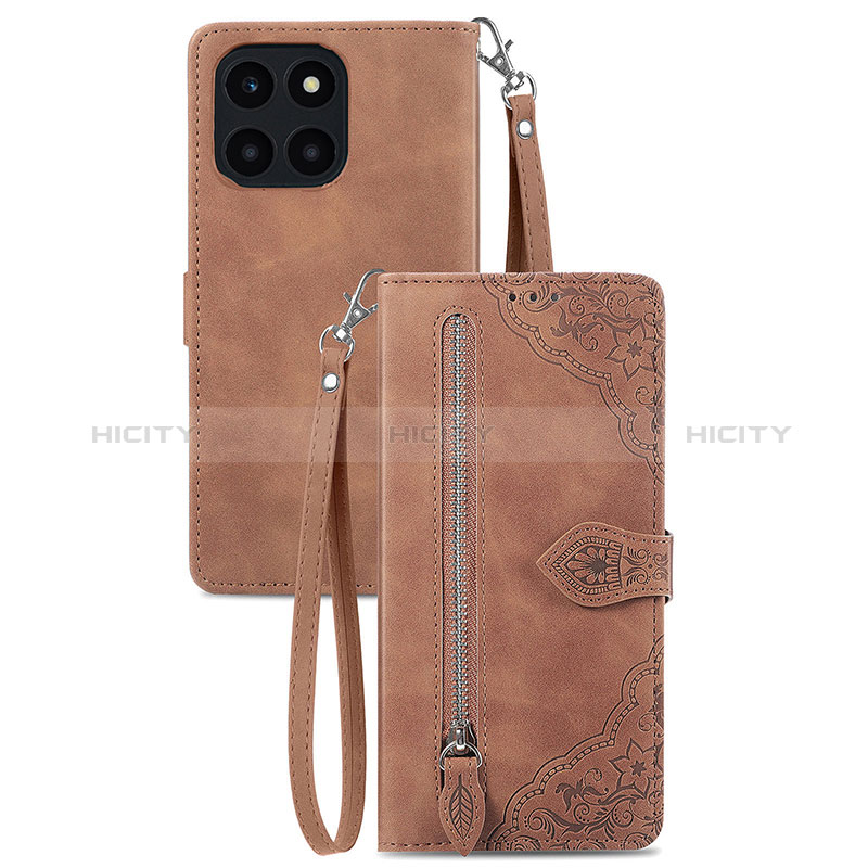 Handytasche Stand Schutzhülle Flip Leder Hülle S06D für Huawei Honor X8b