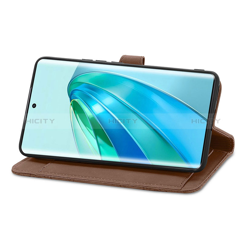 Handytasche Stand Schutzhülle Flip Leder Hülle S06D für Huawei Honor X9a 5G