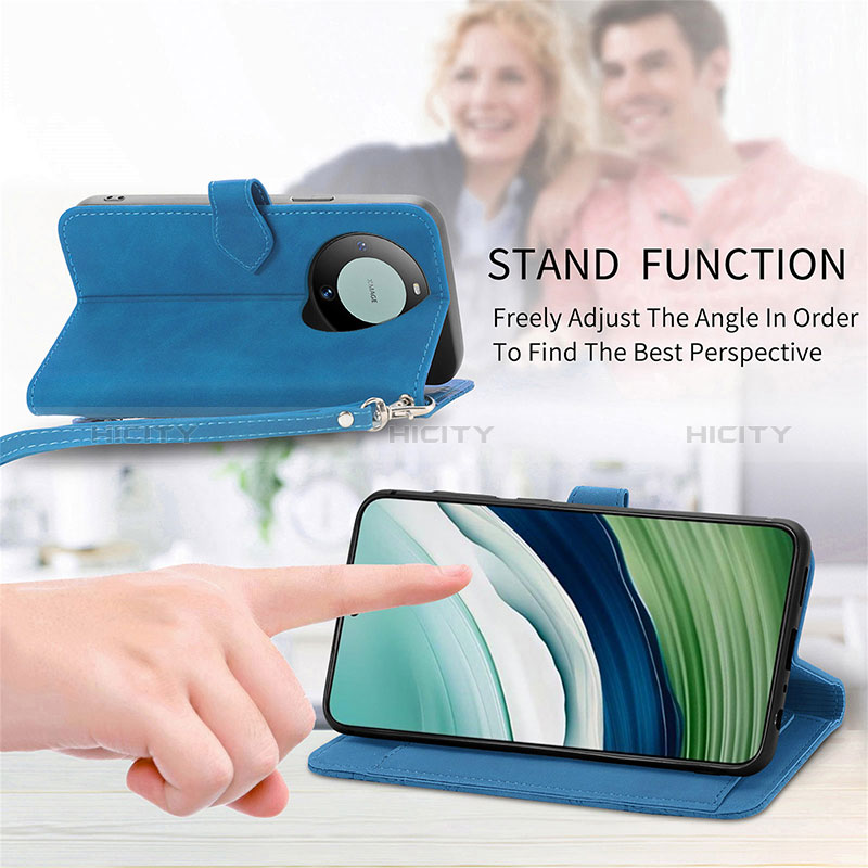 Handytasche Stand Schutzhülle Flip Leder Hülle S06D für Huawei Mate 60