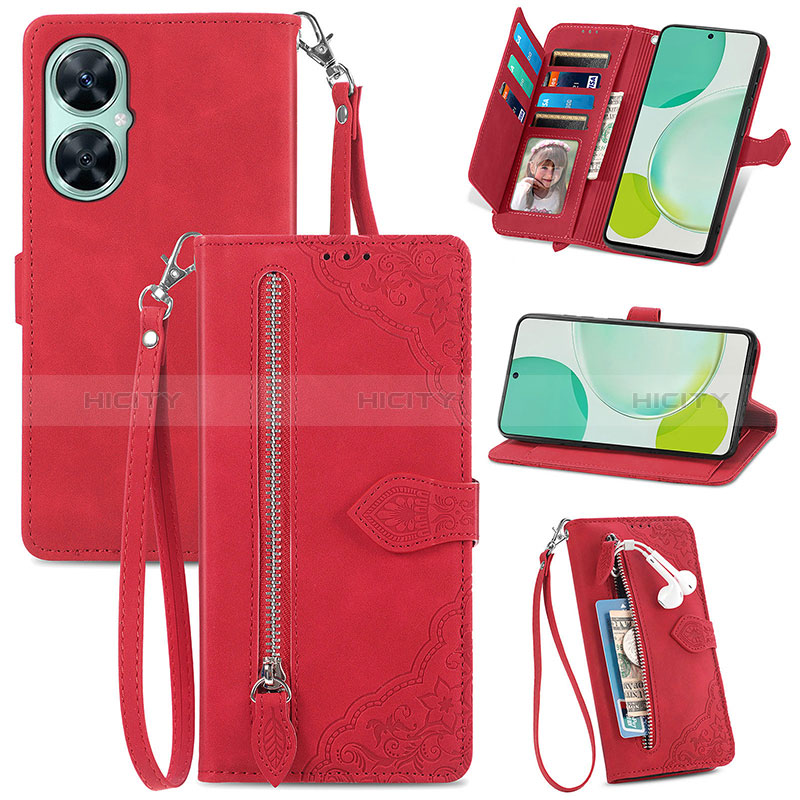 Handytasche Stand Schutzhülle Flip Leder Hülle S06D für Huawei Nova 11i