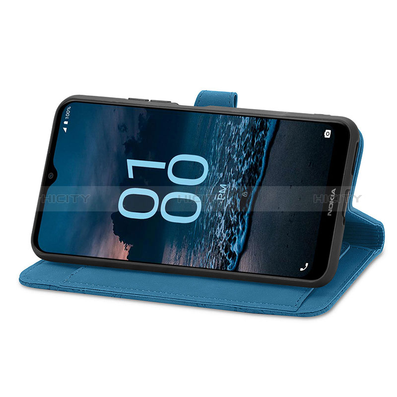 Handytasche Stand Schutzhülle Flip Leder Hülle S06D für Nokia G100