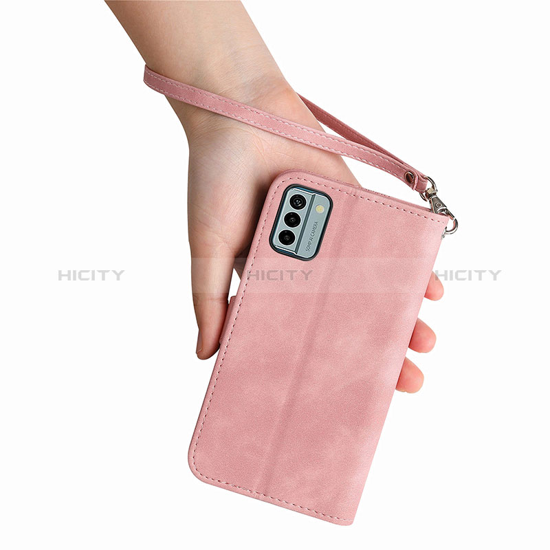 Handytasche Stand Schutzhülle Flip Leder Hülle S06D für Nokia G22