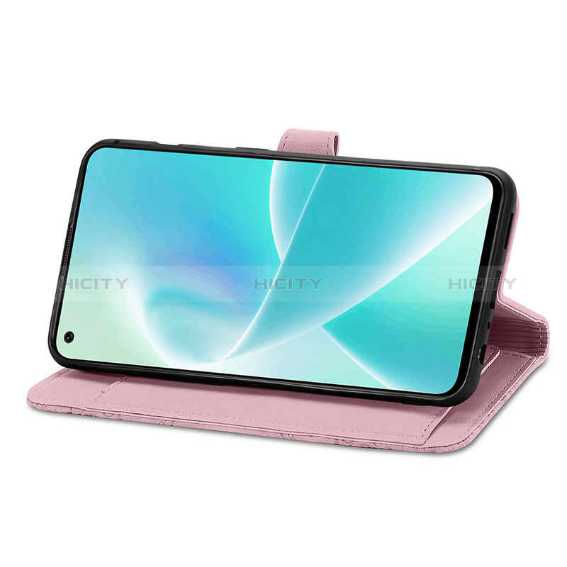 Handytasche Stand Schutzhülle Flip Leder Hülle S06D für OnePlus Nord 2T 5G